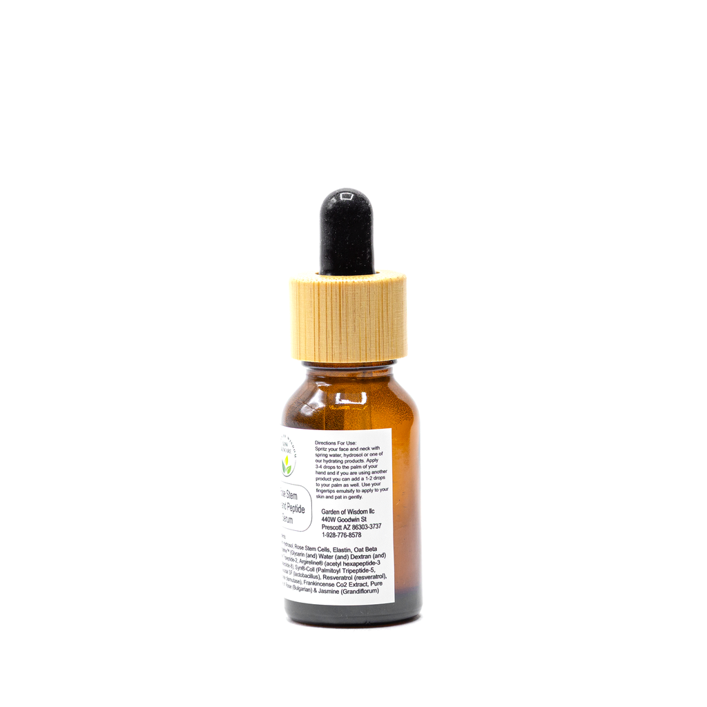 Rose Stem Cell & Peptide Serum - Floral Peptide Infusion for