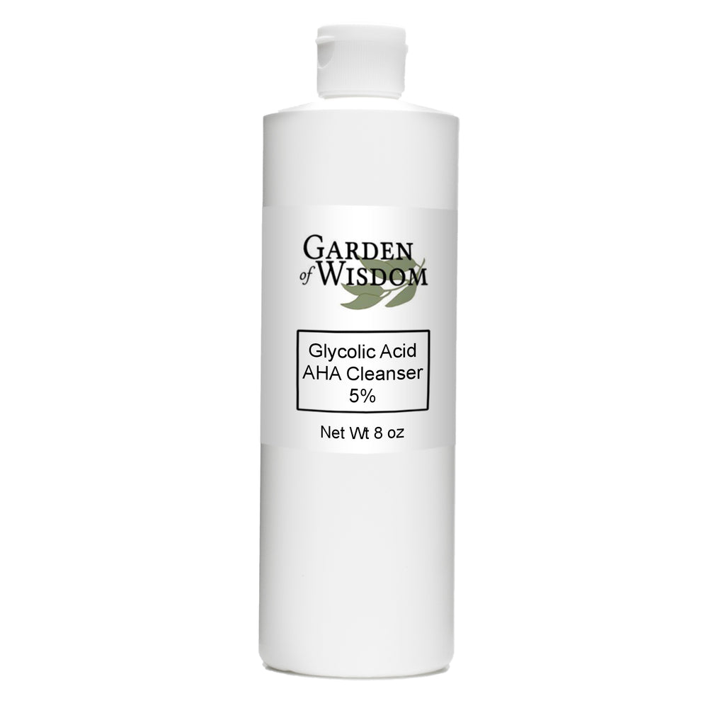 Glycolic Acid Aha 5 Cleanser Garden Of Wisdom Skincare