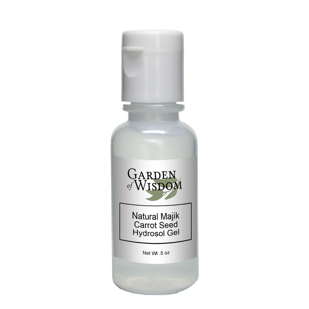 Natural Majik Carrot Seed Hydrosol Gel Garden Of Wisdom Skincare