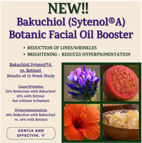 Featuring Bakuchiol (Sytenol®A) Botanic Facial Oil Booster