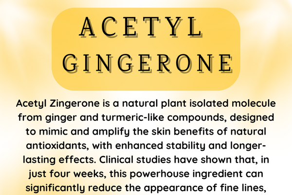 Garden of Wisdom Unveils Next-Generation Antioxidant Technology with Acetyl Zingerone