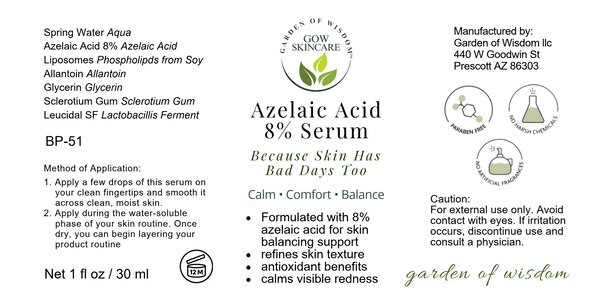 Azelaic Acid 8% Serum