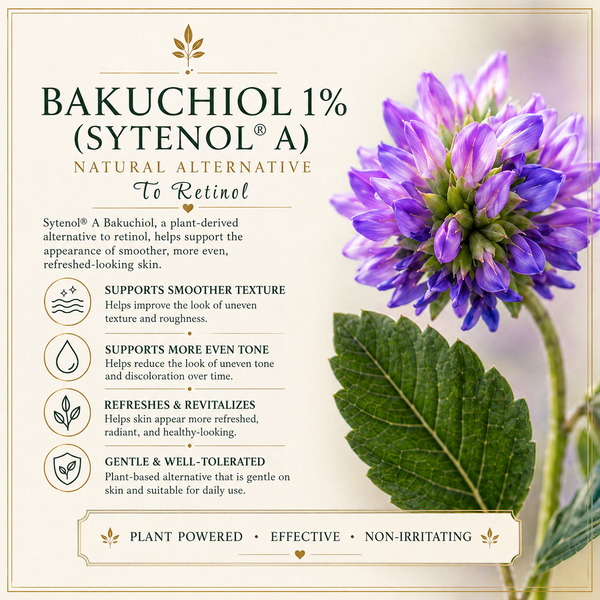 Bakuchiol 1% (Sytenol® A) Facial Oil w/ Squalane