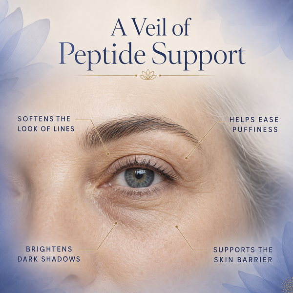 Blue Lotus Veil Peptide Infusion: Eye & Facial Renewal Serum