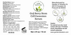 PhytoCellTec™ Goji Berry Stem Cell Exosomes Serum