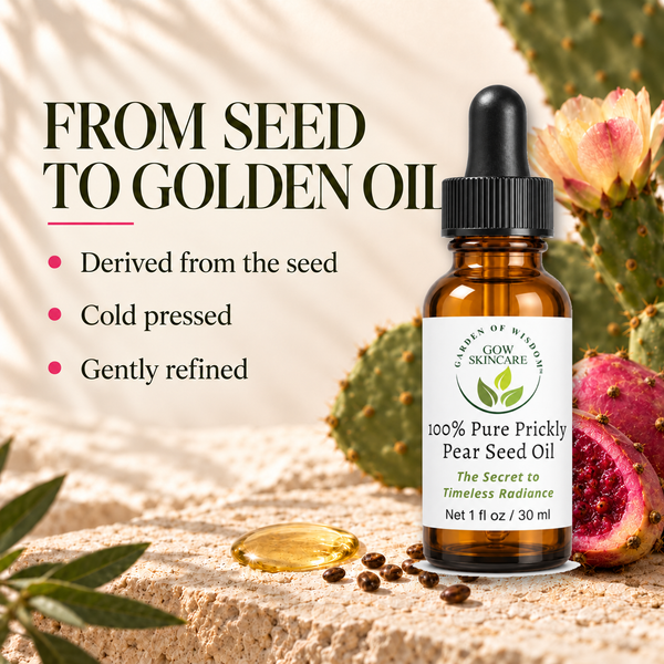 Prickly Pear Seed Oil -  The Secret to Timeless Radiance