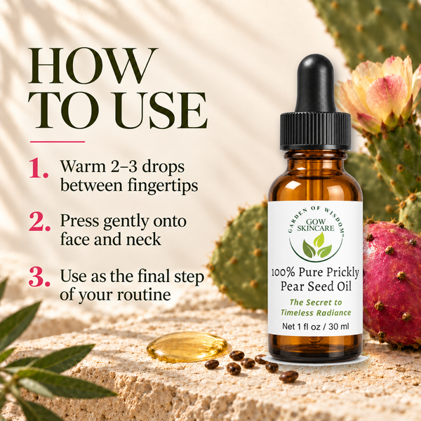 Prickly Pear Seed Oil -  The Secret to Timeless Radiance