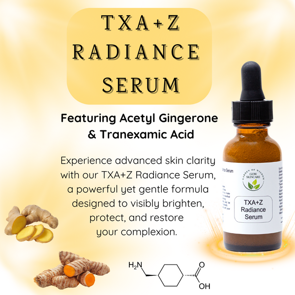 TXA+Z Radiance Serum – Tranexamic Acid & Acetyl Zingerone Brightening Complex