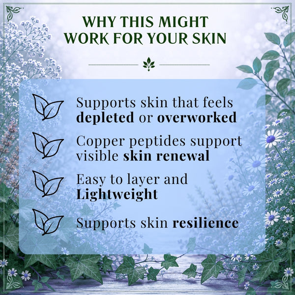 Indigo Glow Copper .5% Peptide Renewal Serum