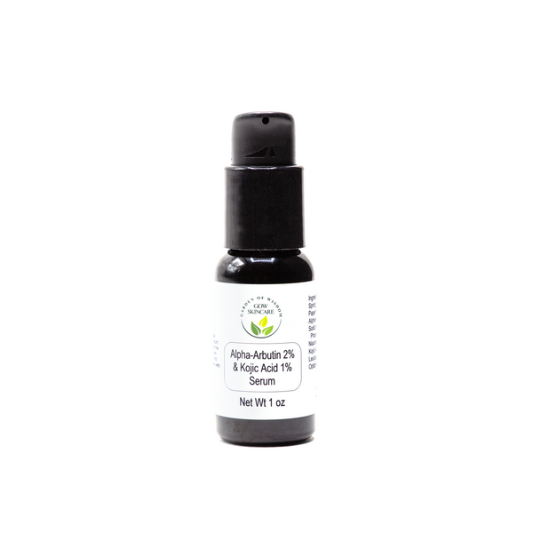 Alpha Arbutin 2% and Kojic Acid 1% Serum - Corrective Serum for Stubborn Pigmentation and Uneven Skin Tone