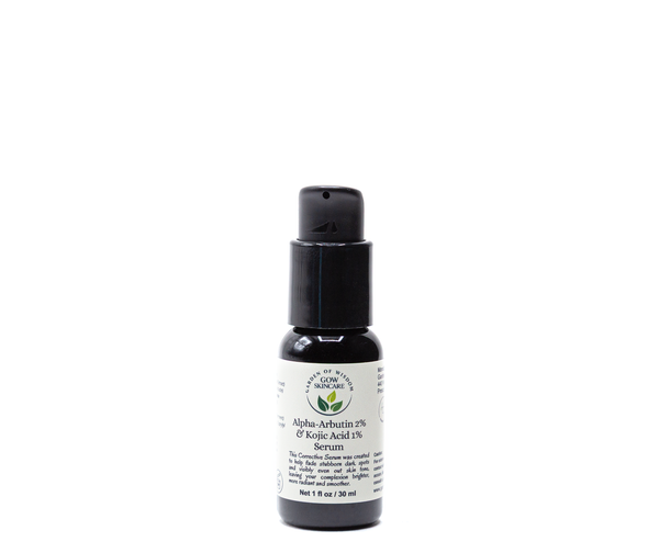 Alpha Arbutin 2% and Kojic Acid 1% Serum - Corrective Serum for Stubborn Pigmentation and Uneven Skin Tone