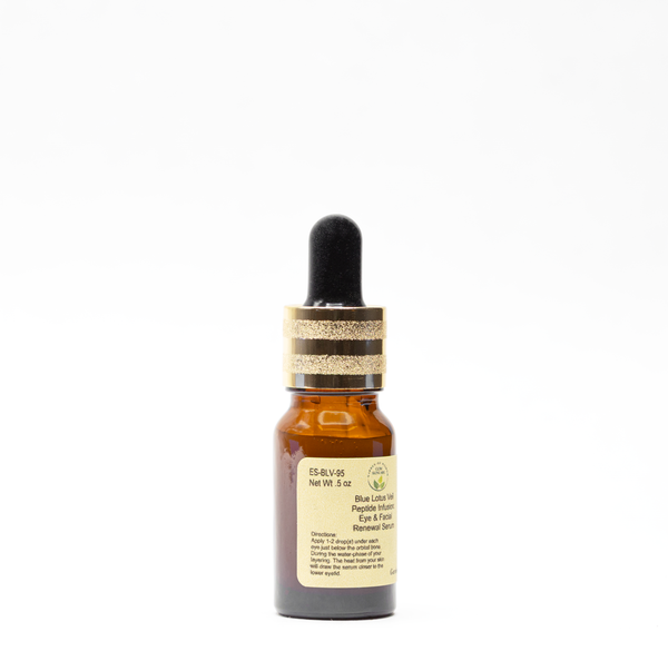 Blue Lotus Veil Peptide Infusion: Eye & Facial Renewal Serum