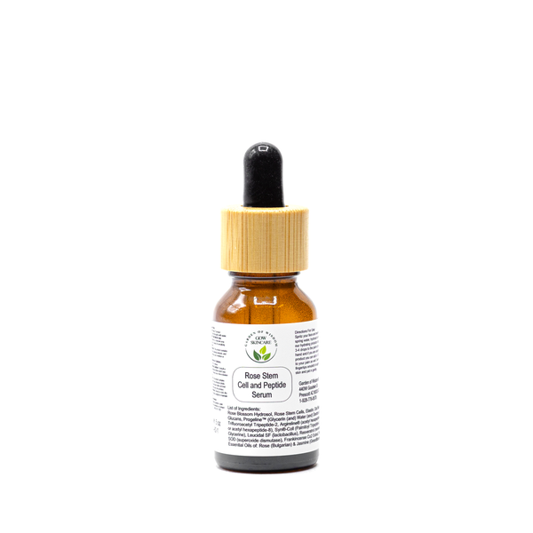 Rose Stem Cell & Peptide Serum - Floral Peptide Infusion for Renewed Skin Vitality