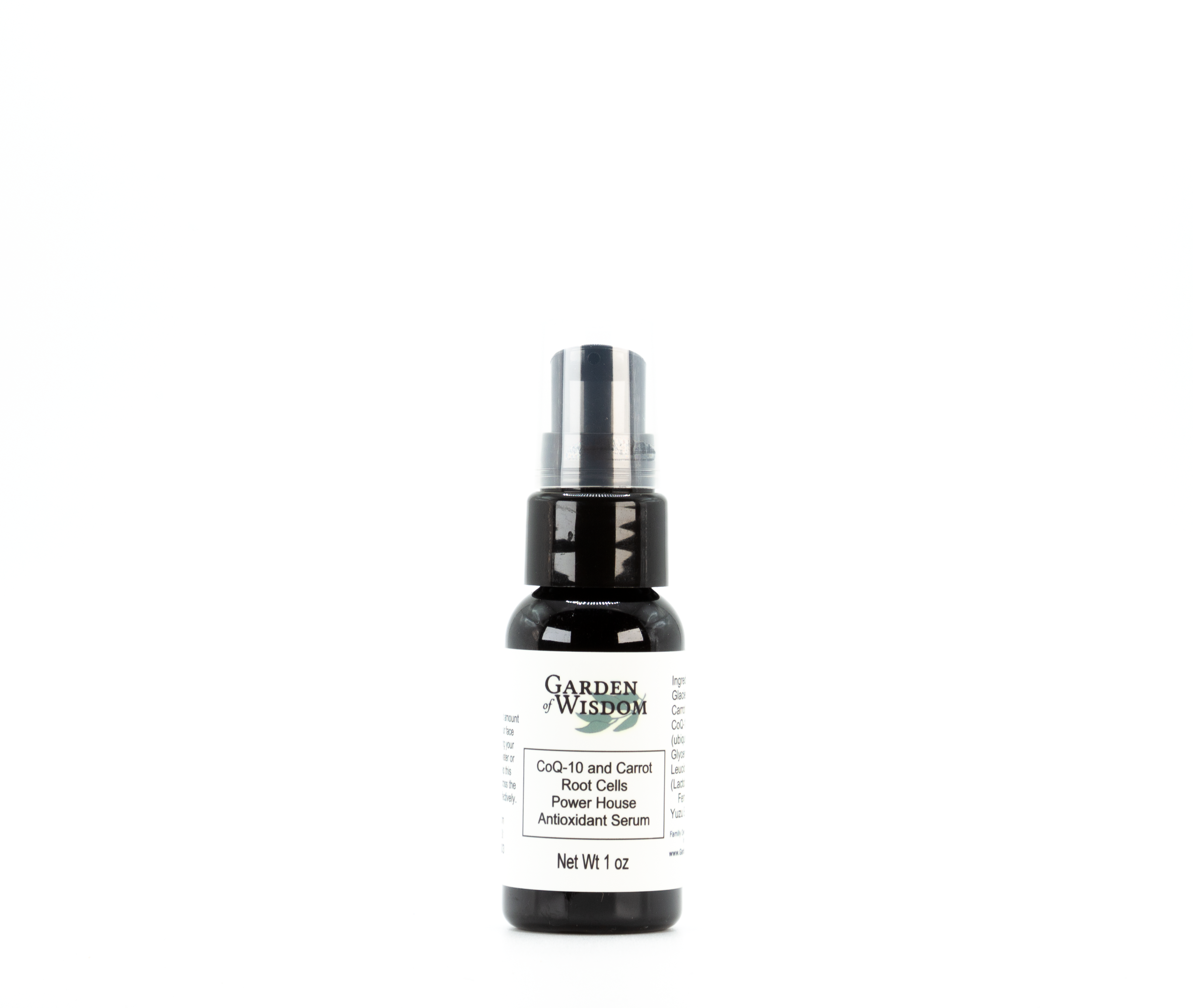 garden of wisdom carrot seed oil CO-Q10 and Carrot Root Cells Power House Antioxidant Serum